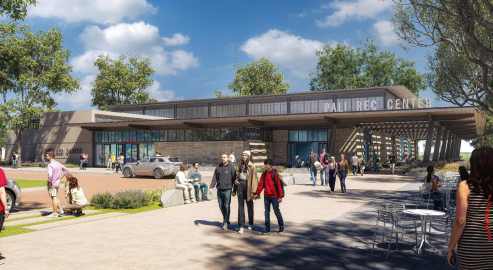 palisades rec center rendering
